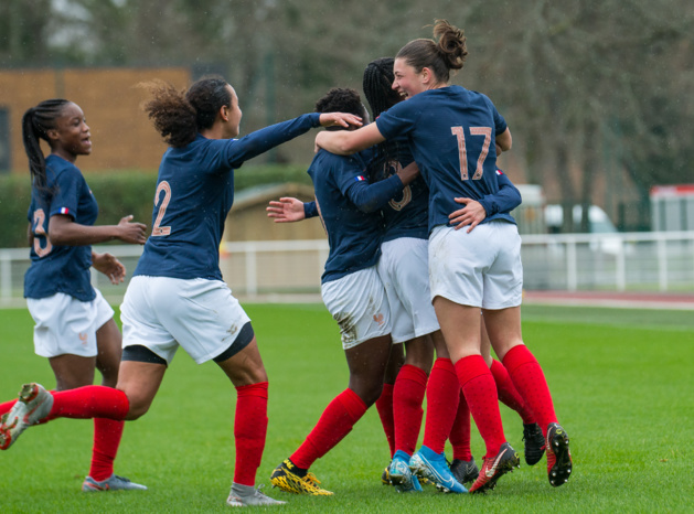 Après un dernier match de préparation remporté face à l'Allemagne (4-3), les U17 vont jouer le Tour Elite en Angleterre (photo Gianni Pablo)