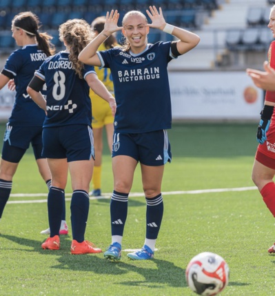 Julie Dufour signe un doublé (photo Paris FC)