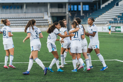 Garbino a tiré le corner décisif converti par Korošec (photo Paris FC)