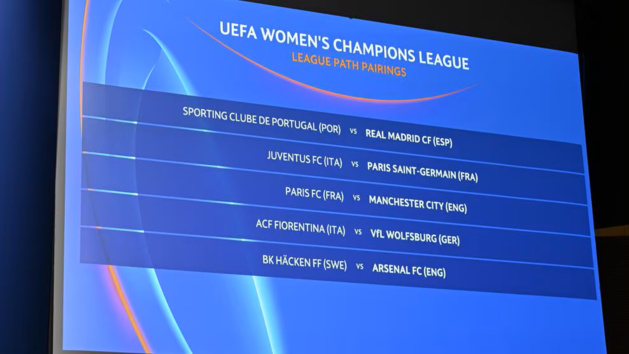 #UWCL - Tirage au sort du 2e tour : le PSG face à la JUVE et le PARIS FC opposé à MAN CITY