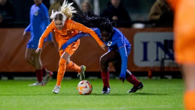 L'an dernier, la sélection U17 avait joué les Pays-Bas (photo KNVB)