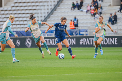 Matéo et ses partenaires sont restées muettes (photo Paris FC)