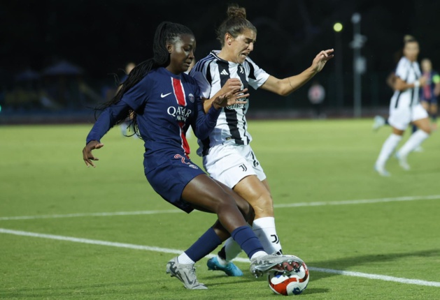 Samoura en action sur le côté droit parisien (photo PSG)