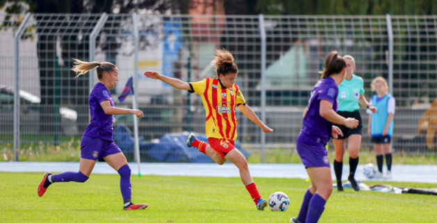 Les Violettes rentrent victorieuses de Lens (photo RC Lens)