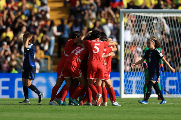 Les Nord-Coréennes triomphent en Colombie (photo FIFA.com)