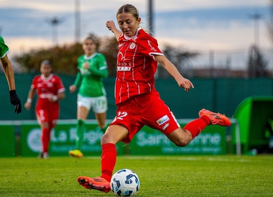 Lola Gstalter, buteuse et passeuse décisive (photo MHSC)