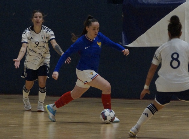 Faustine Pellegry évolue dans le championnat italien (photo S. Duret)