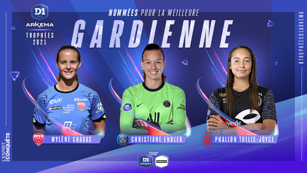 #D1Arkema - Les nommées des trophées de la D1 dévoilés