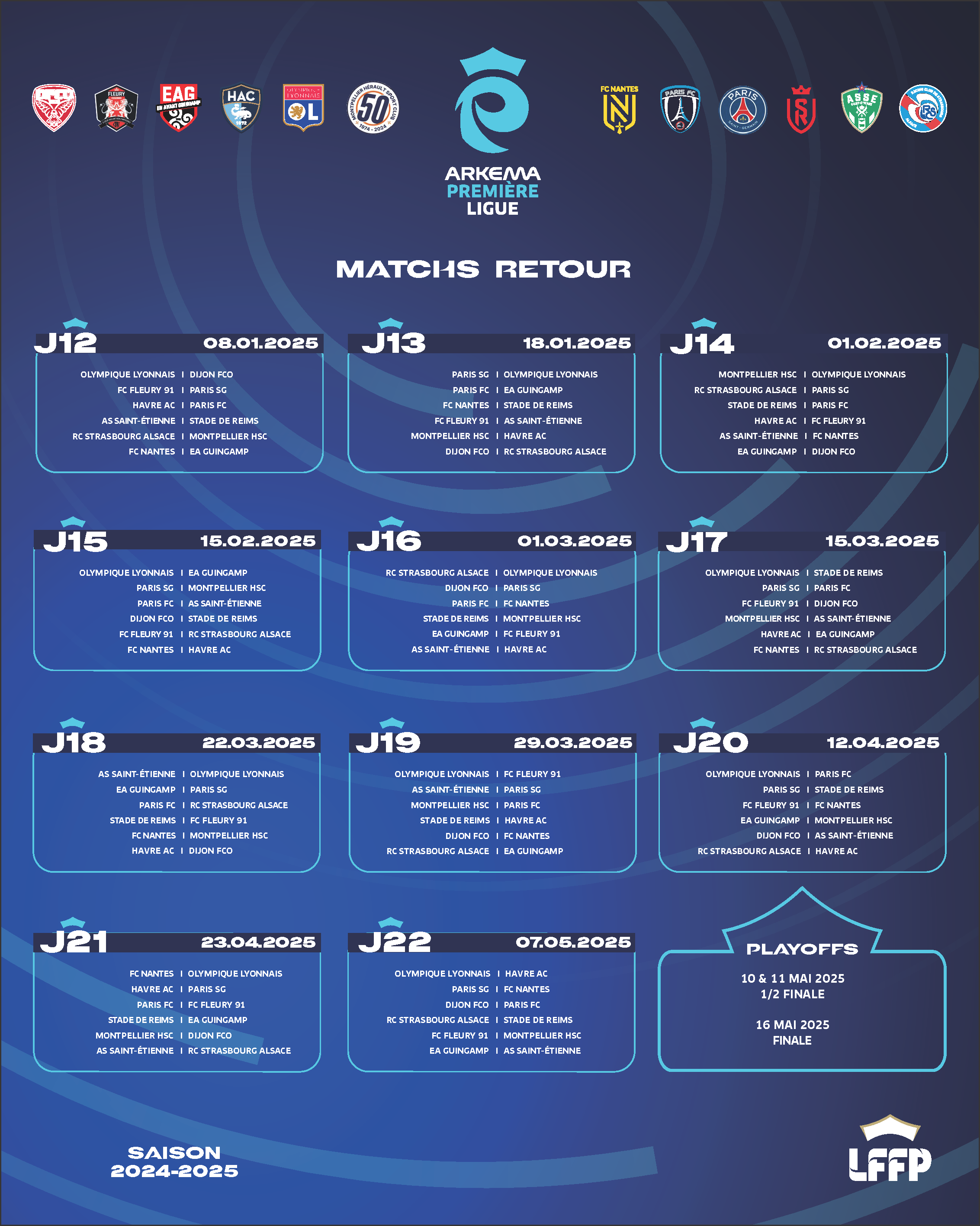 #Première Ligue - Le calendrier dévoilé