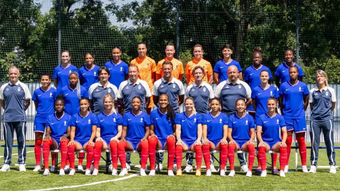 Les Bleues olympiques (photo FFF)