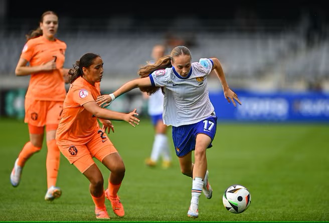 Fanny Rossi et ses partenaires sont restées muettes (photo UEFA.com)