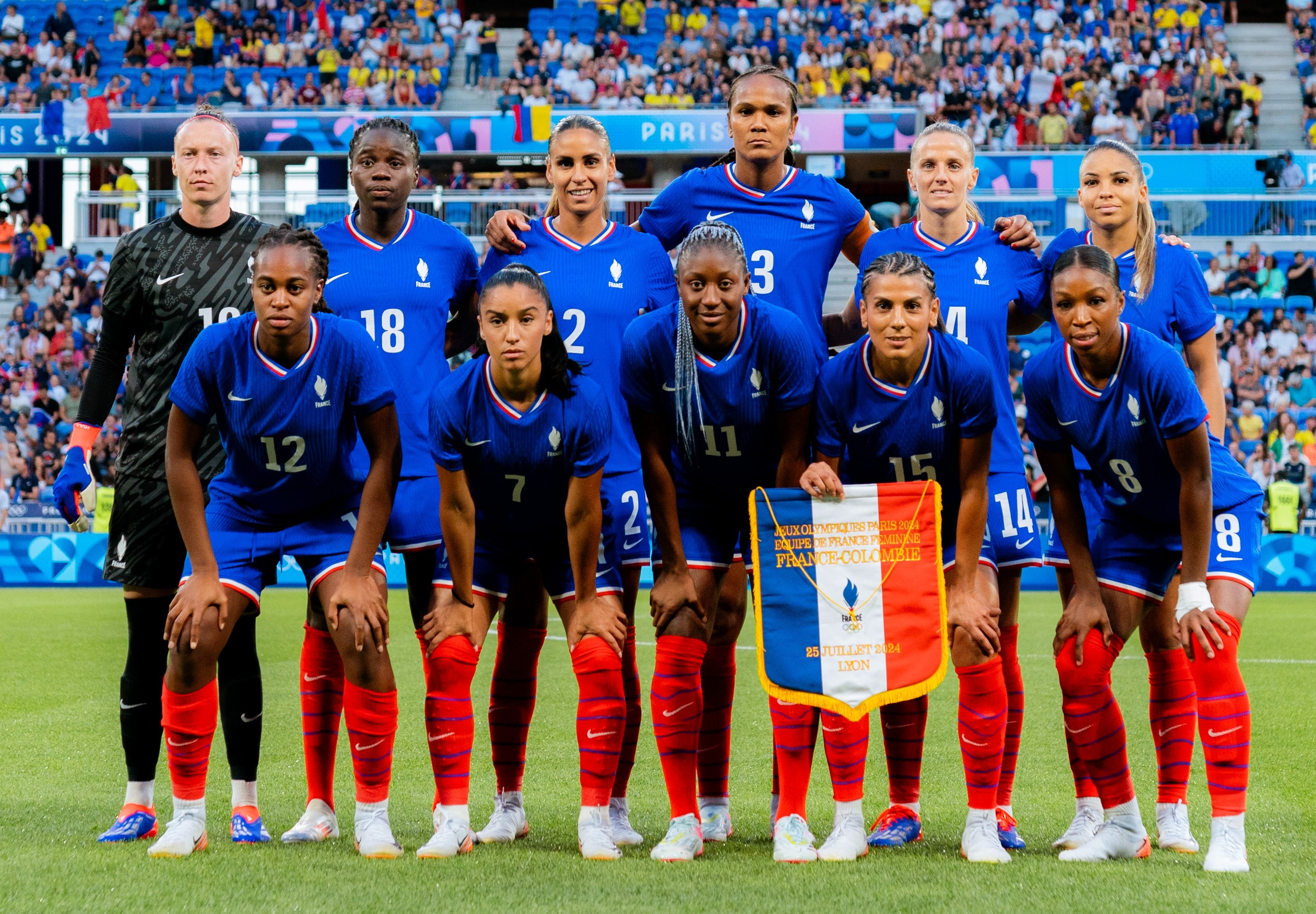 Bleues - Une FRANCE se fait peur face à la COLOMBIE