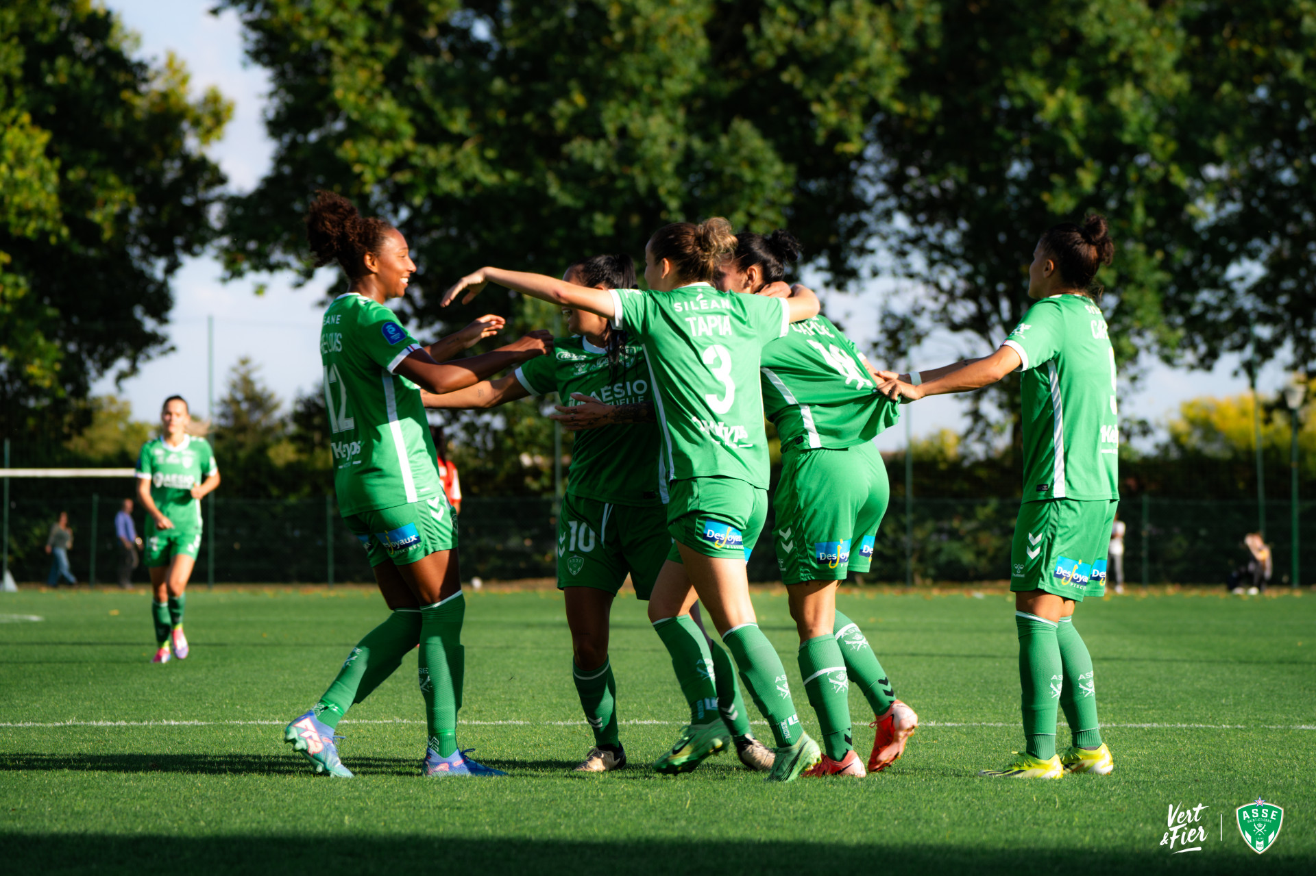 Les Stéphanoises ont fait la différence en 2 minutes (photo ASSE)