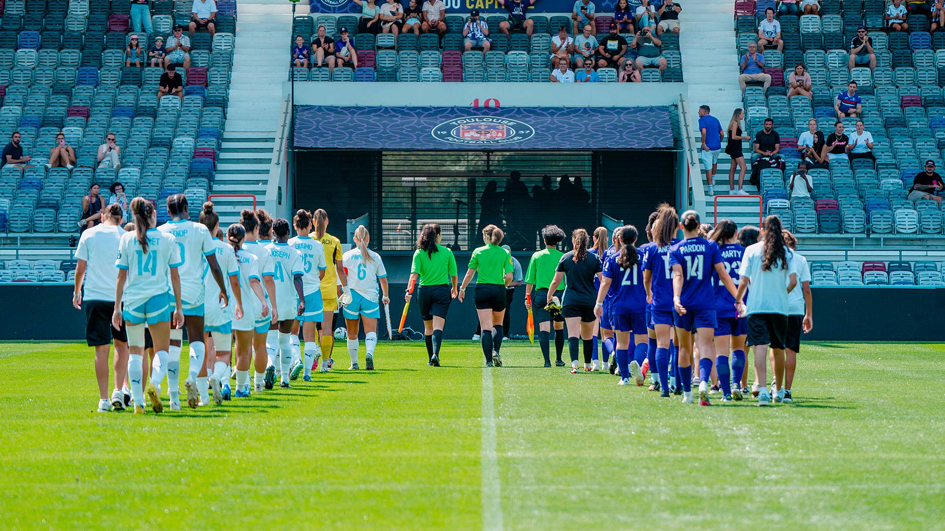 TFC - OM le 24 août dernier au Stadium en amical (photo OM.fr)