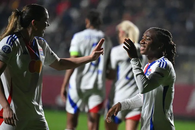 Gilles et Dumornay buteuses du soir (photo UEFA.com)