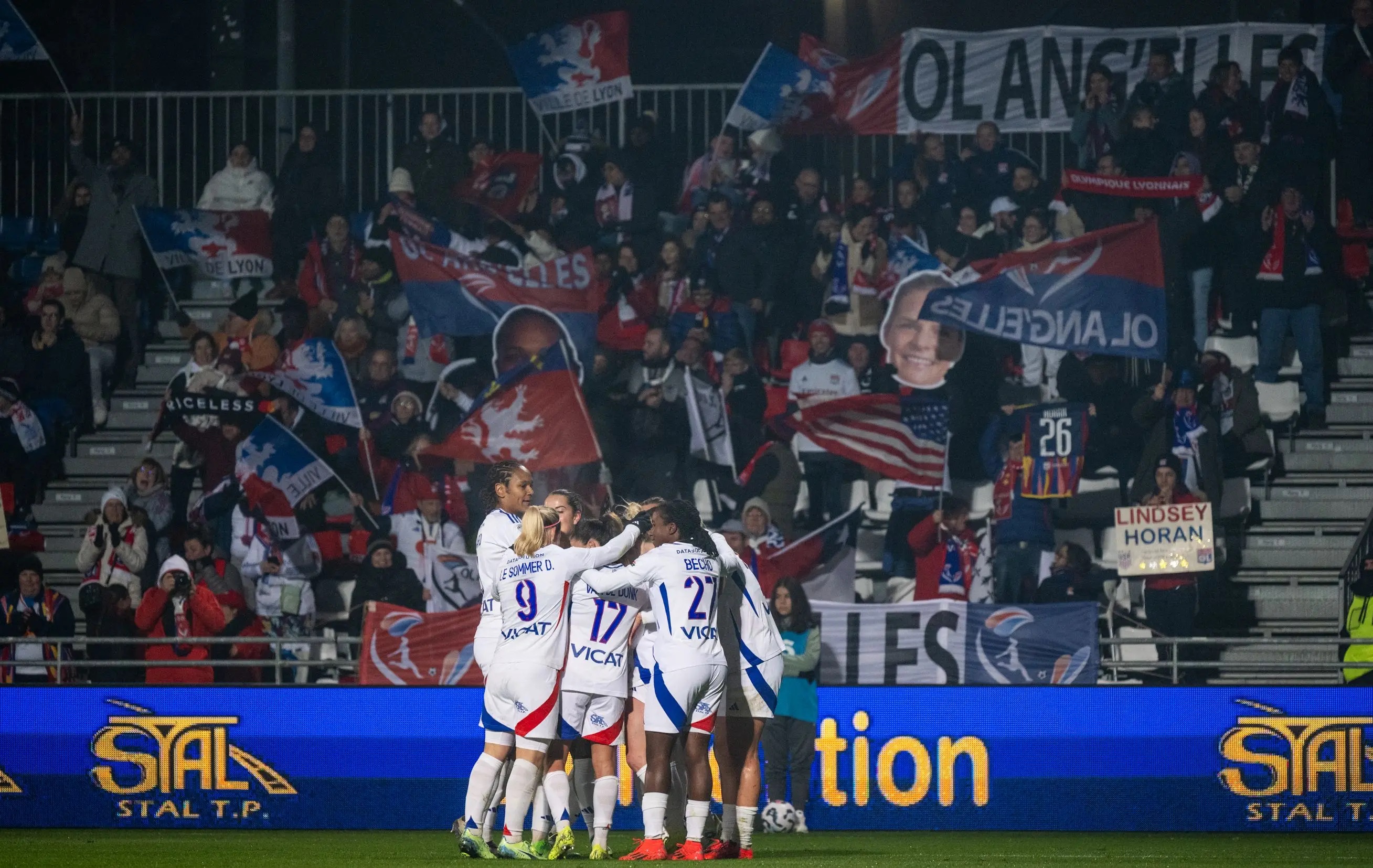 L'OL a brillé devant son public (photo Damien LG/OL)