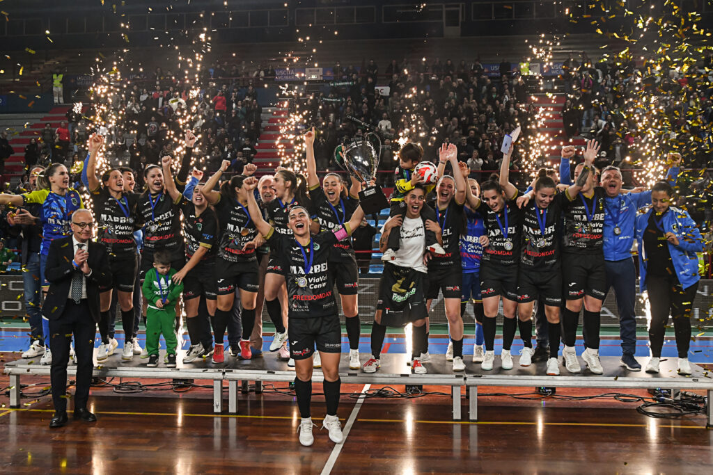 Futsal - Championnat d'Europe des clubs champions - NANTES MÉTROPOLE 5e, BITONTO champion