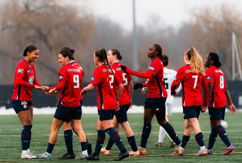 Les Lilloises ont brillé à domicile (photo LOSC)