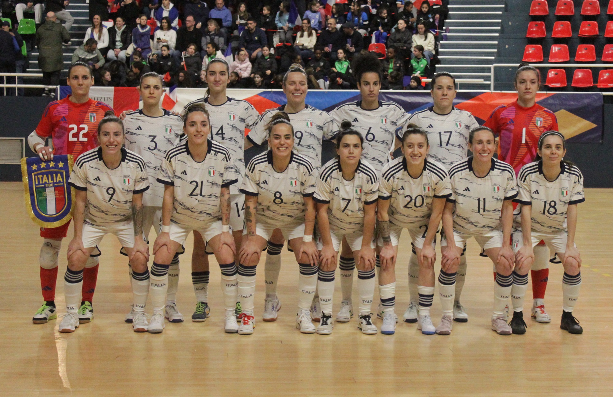 Futsal - L'ITALIE confirme, la FRANCE apprend