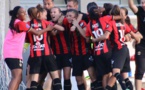 Les Niçoises exultent (photo OGC Nice)