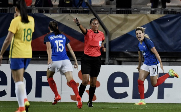 Bleues - Les réactions des joueuses après FRANCE - BRESIL