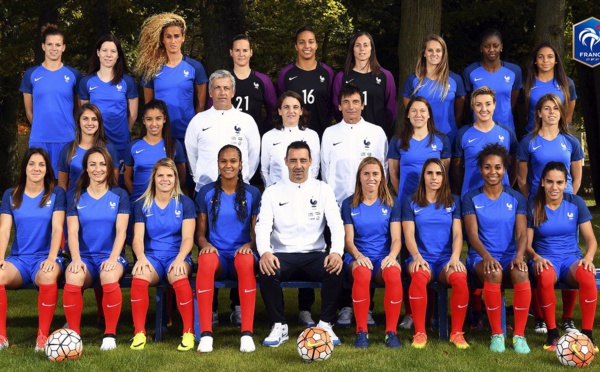 Bleues - La photo officielle 2016-2017