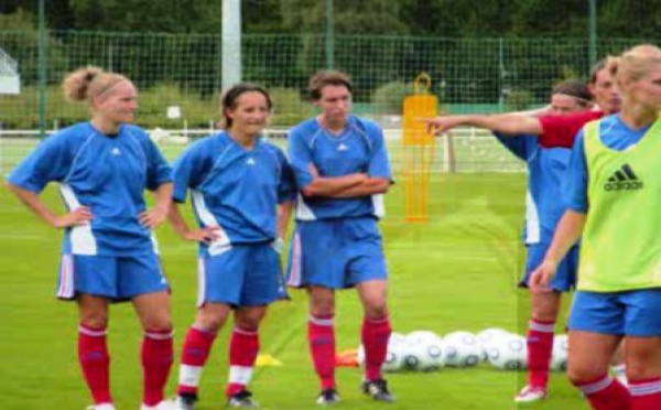 Retour en images sur un entraînement des Bleues