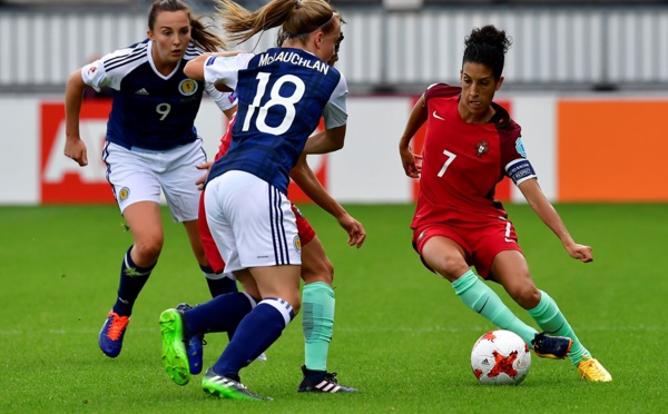 #WEURO2017 - Groupe D : Le PORTUGAL dispose de l'ECOSSE (2-1)