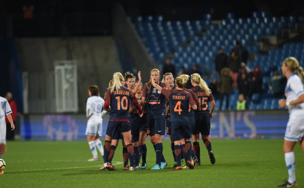 #UWCL - Un MONTPELLIER efficace, terrasse BRESCIA