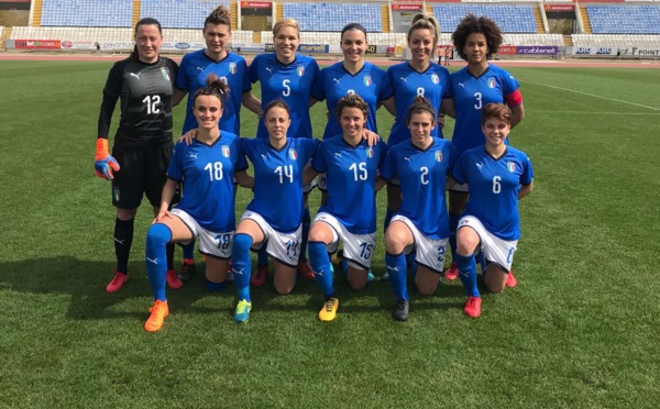 #CyprusWomensCup - J2 : L'ITALIE en pleine forme !