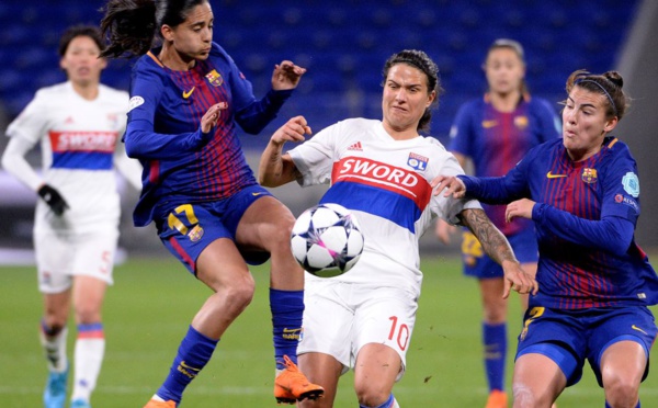 #UWCL (Quarts) - Avertissement sans frais pour LYON