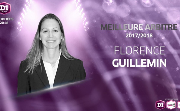 #D1F - Florence GUILLEMIN en tête du classement des arbitres