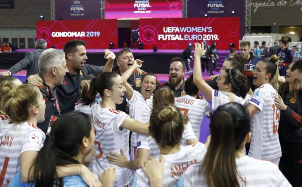 Futsal - L'ESPAGNE première championne d'Europe futsal