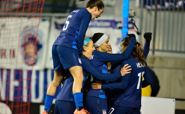 SheBelieves Cup 2019 - ETATS-UNIS rejoint sur le fil par le JAPON, l'ANGLETERRE bat le BRESIL