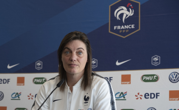 Bleues - Corinne DIACRE : "Le plus dur à mettre c'est le premier but"