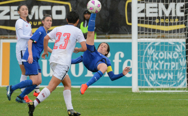 Cyprus Women's Cup - Troisième journée : les résultats : COREE DU NORD - ITALIE en finale