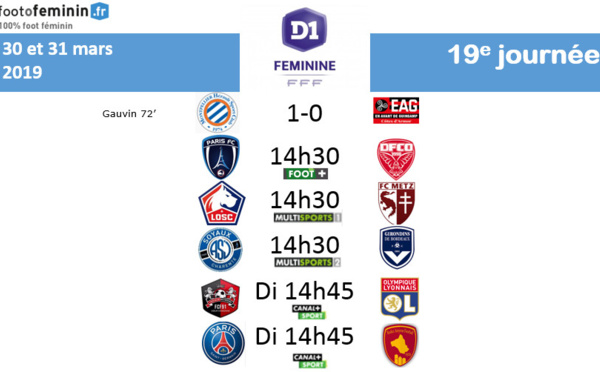 #D1F - J19 : le programme