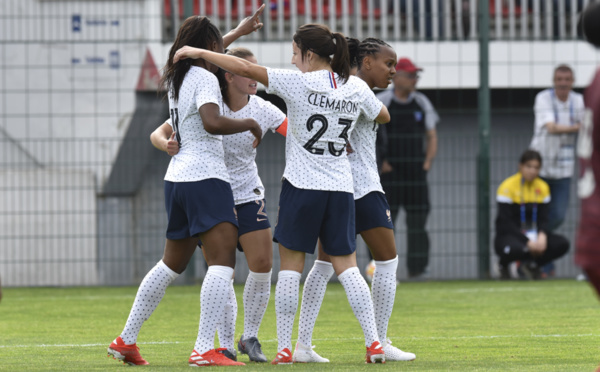 Bleues - La FRANCE en rodage s'impose face à la THAÏLANDE