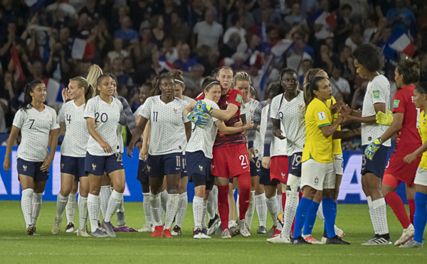 Bleues - Les chiffres de FRANCE - BRESIL : nouvelle audience record