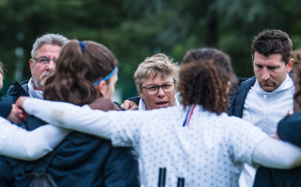 U17 - Les vingt joueuses retenus pour le tour qualificatif