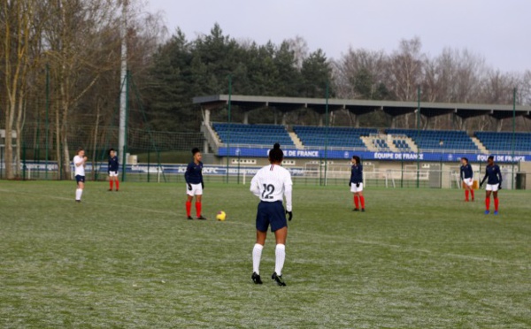 U16F/U17F - Une opposition pour finir le stage à Clairefontaine