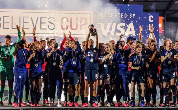 SheBelieves Cup - Les ETATS-UNIS remportent le tournoi