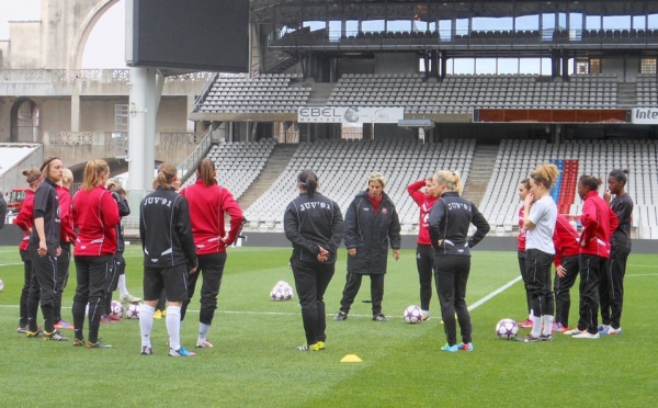 Ligue des Champions - Le FCF JUVISY s'est entraîné à Gerland