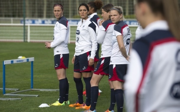 Diaporama - L'entrainement des Bleues du 2 avril en photos