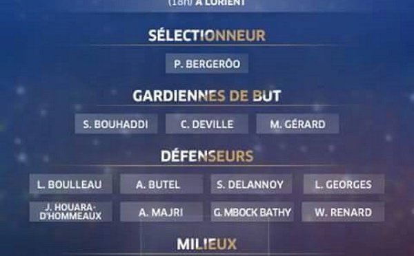 Bleues - La liste pour FRANCE - ETATS-UNIS