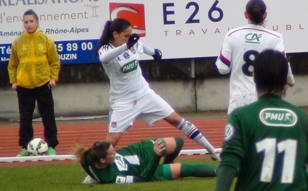 Coupe de France féminine - L'OL sans pitié face à LA VEORE MONTOISON