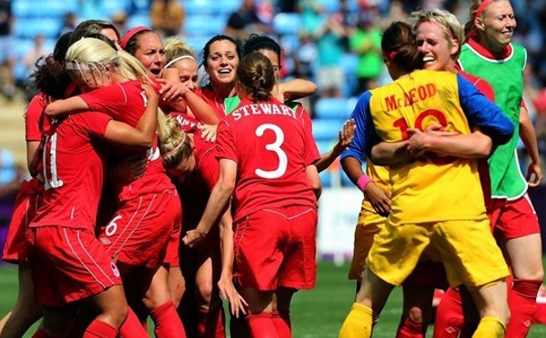 Bleues - La liste du CANADA face à la France