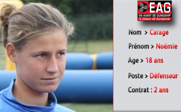 D1 - Noémie CARAGE de LYON à GUINGAMP