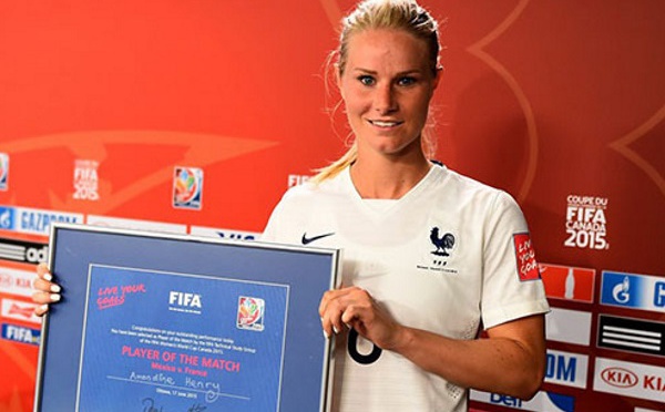 Bleues - Amandine HENRY : "Un des plus beaux buts de ma carrière"