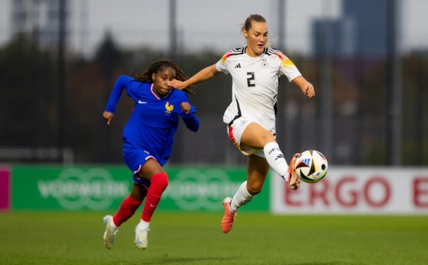 Marie Müller première buteuse devance Jade Rastocle (photo Thomas Böcker/DFB)